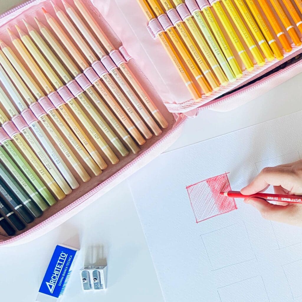 Tinta Unita Art Box astuccio 110 pastelli in legno mina 4.2