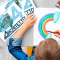 Architetto Album da disegno F2 liscio squadrato 110 g