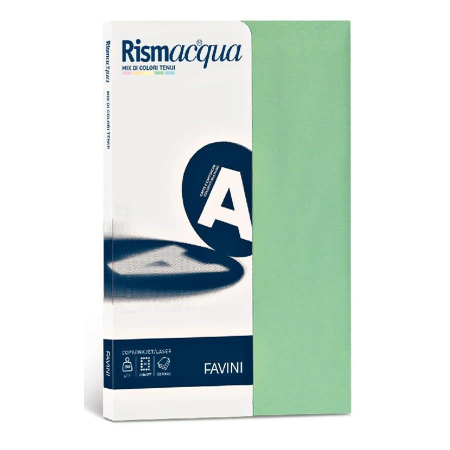 Favini Rismacqua Small Mix carta colorata A4 90 g, 100 fogli colori pastello