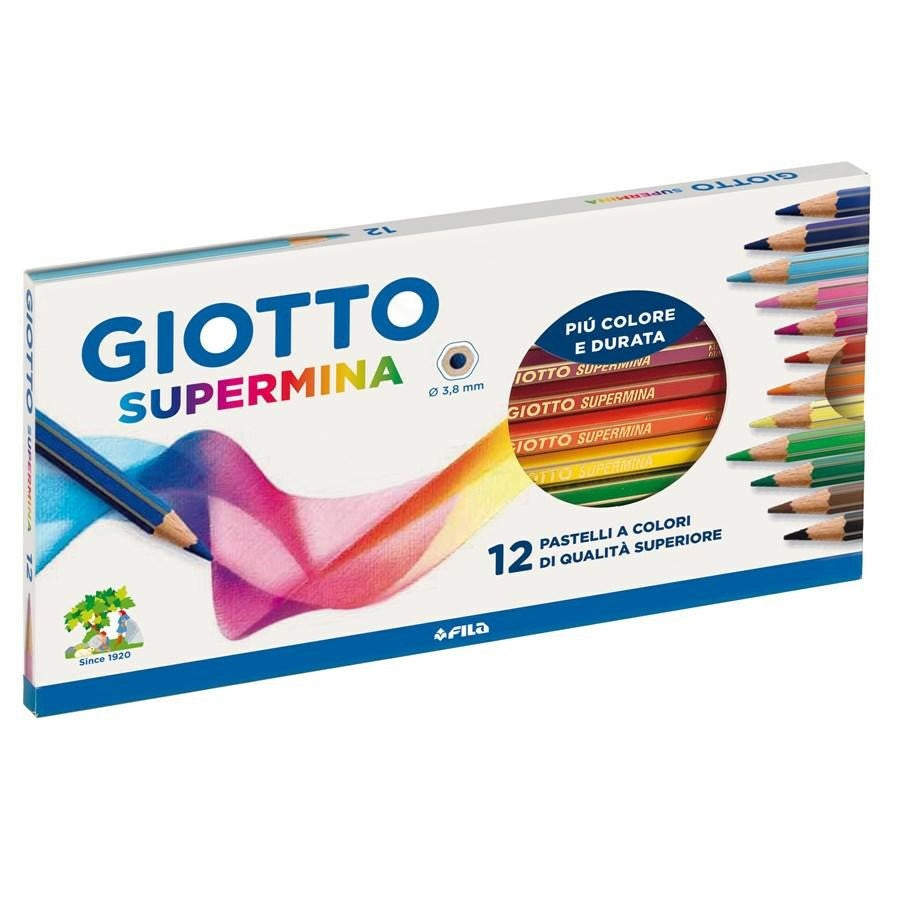 Pastelli Giotto Supermina 12