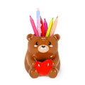 Legami Desk Friends, portapenne in ceramica Teddy Bear