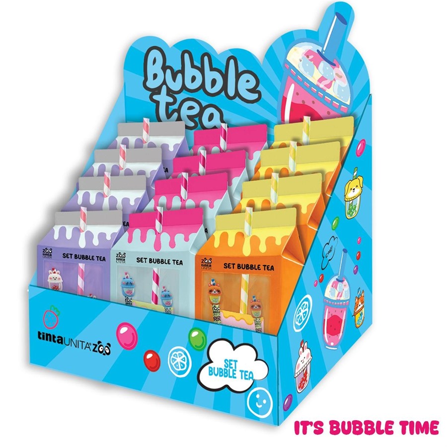 Stationery set Tinta Unita Zoo Bubble Tea