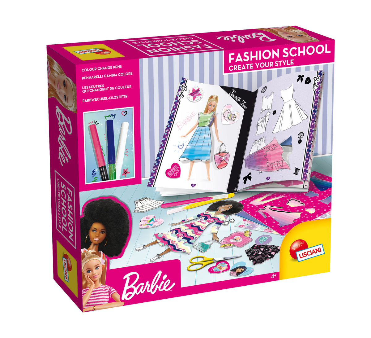 Lisciani Barbie Fashion School